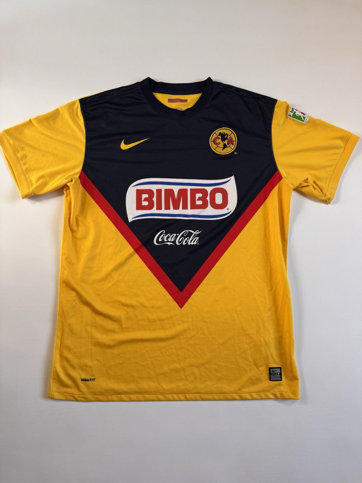 Club America 2009 2010 Salvador Chava Cabanas Home Football Shirt Jersey Size XL