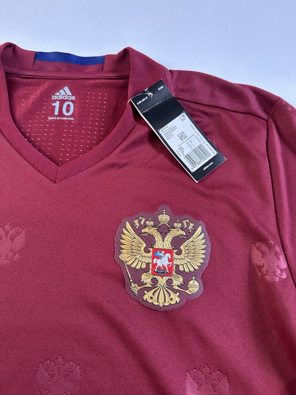 Russia National Team 2016 Player Issue Adizero Jersey Sz 10 NWT 