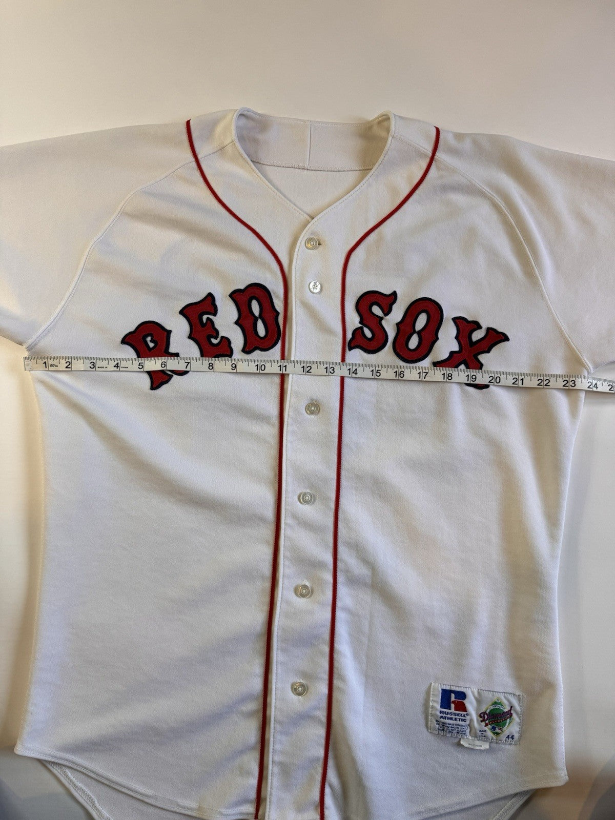 Boston Red Sox Russell Athletic Diamond Collection MLB Jersey Size 44