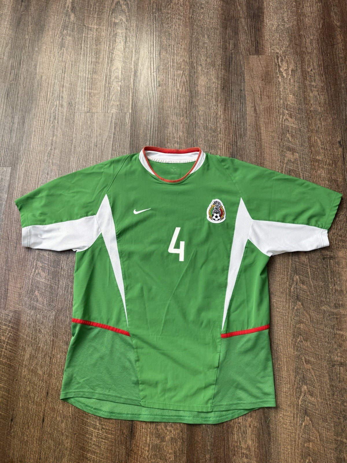 Rafa Marquez Mexico 2003 Vintage Soccer Jersey Sz S/M | Home Jersey