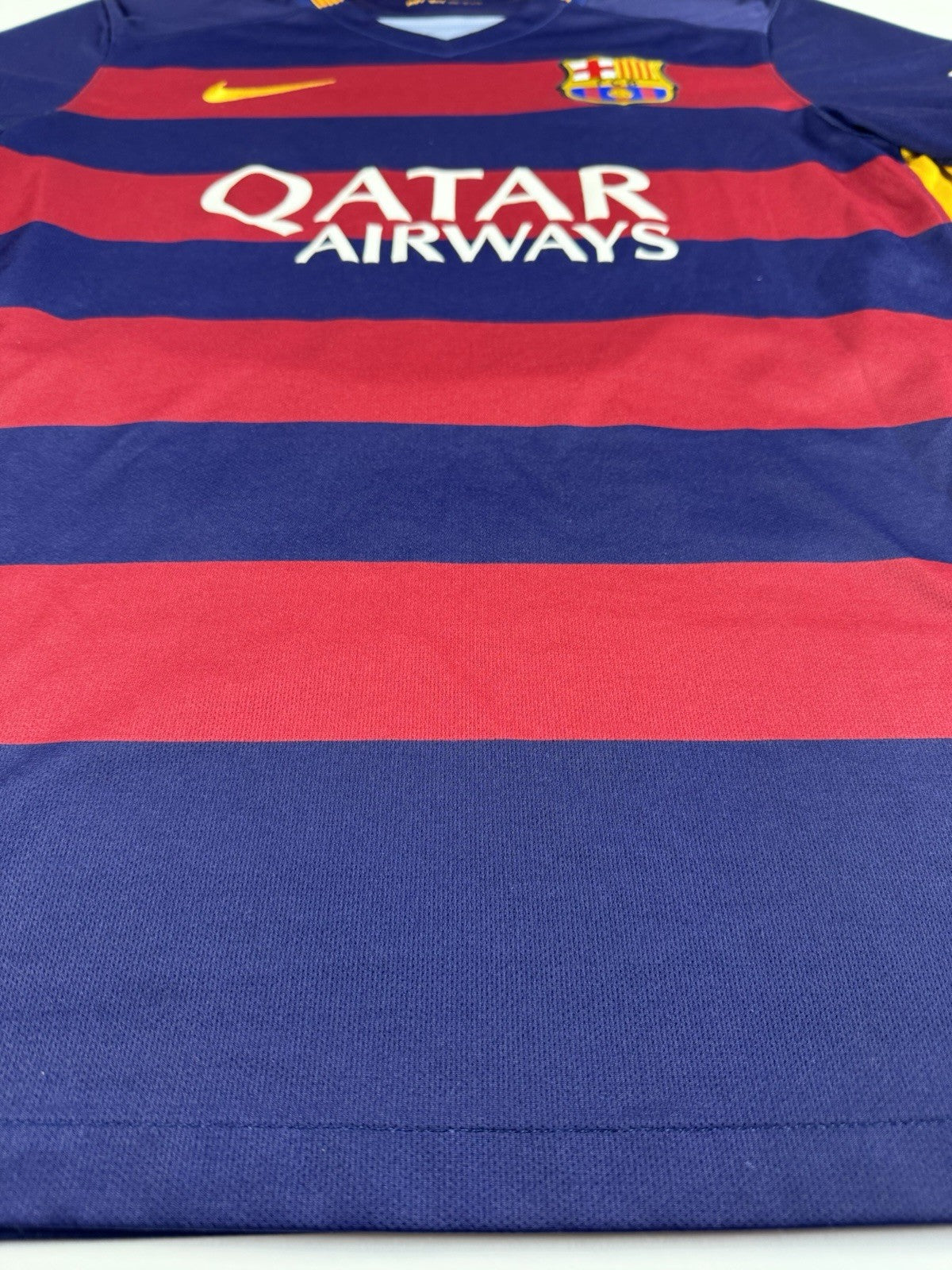 Barcelona 2015 2016 Lionel Messi Home Football Shirt Jersey Size M