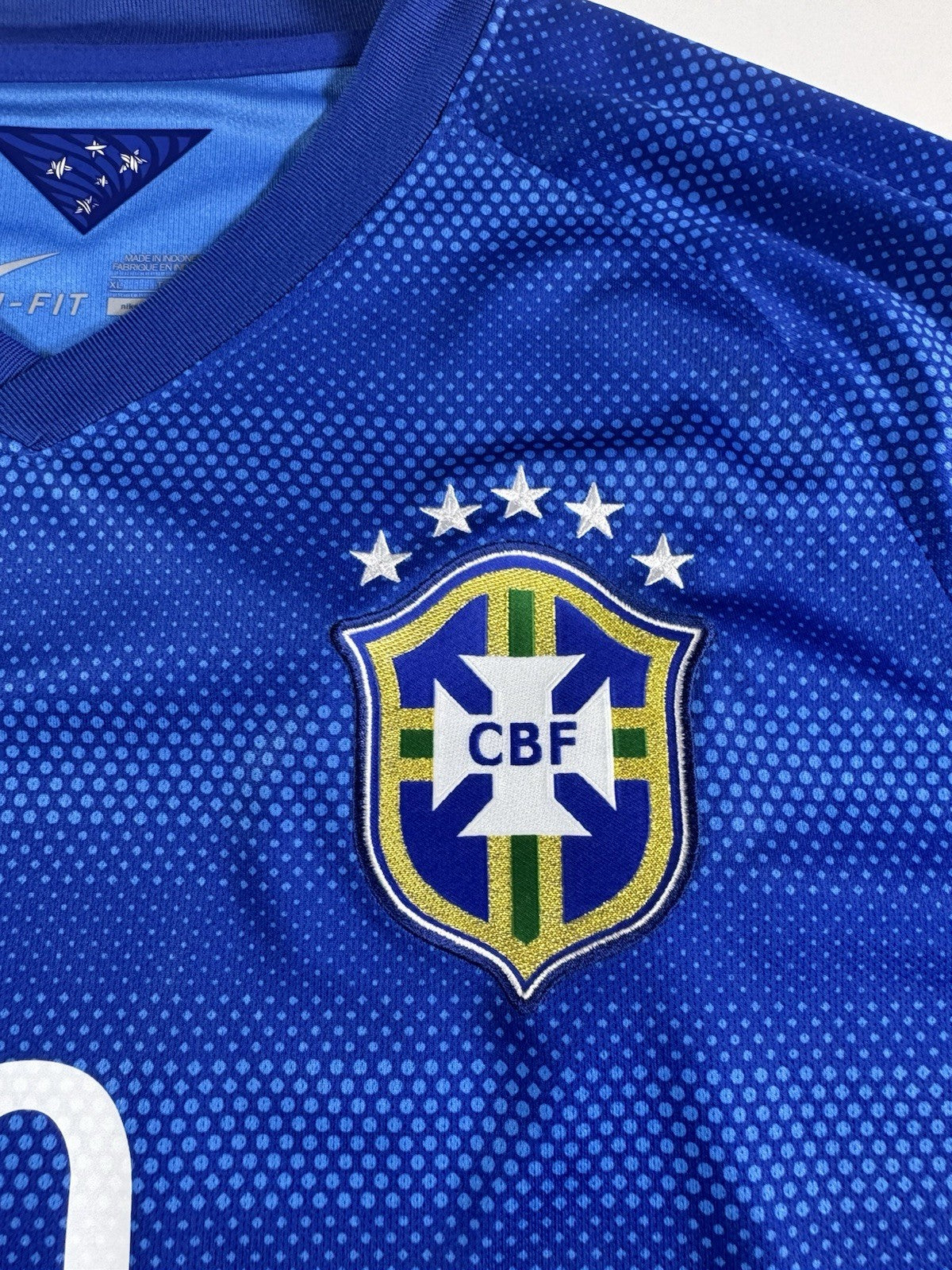 Brazil 2014  Neymar Away Football Shirt Jersey Size XL