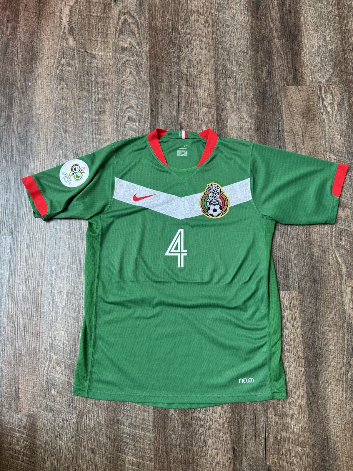 Rafa Marquez Mexico 2006 Jersey Sz S | Adidas World Cup Germany 2006 | VTG 