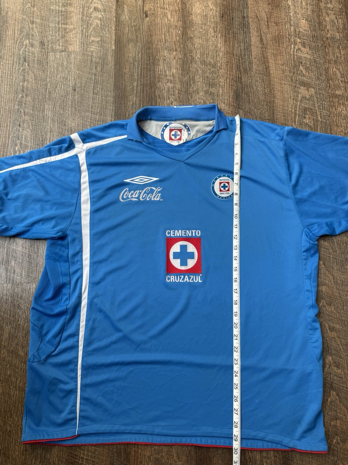 Chelito Delgado Cruz Azul 2007 Jersey Sz 2XL| Umbro Home Rare Liga MX Mexico