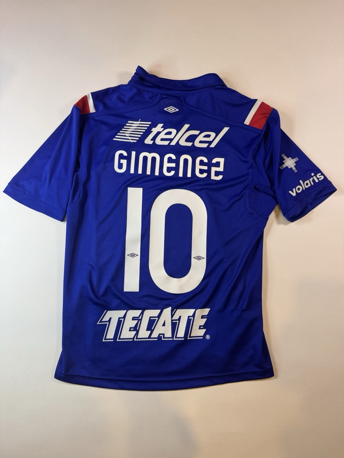 Cruz Azul 2012 2013 Chaco Gimenez Home Football Shirt Jersey Size M
