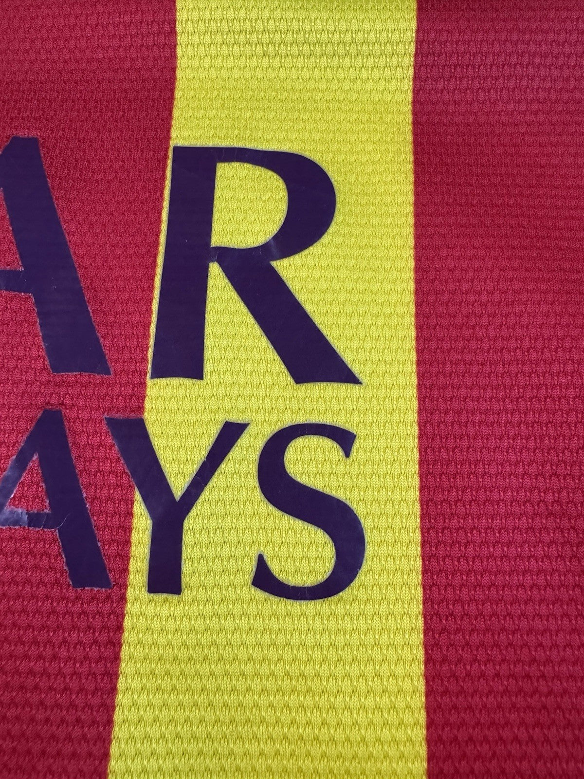 Barcelona 2013-2015 Lionel Messi Away Football Shirt Jersey Size M