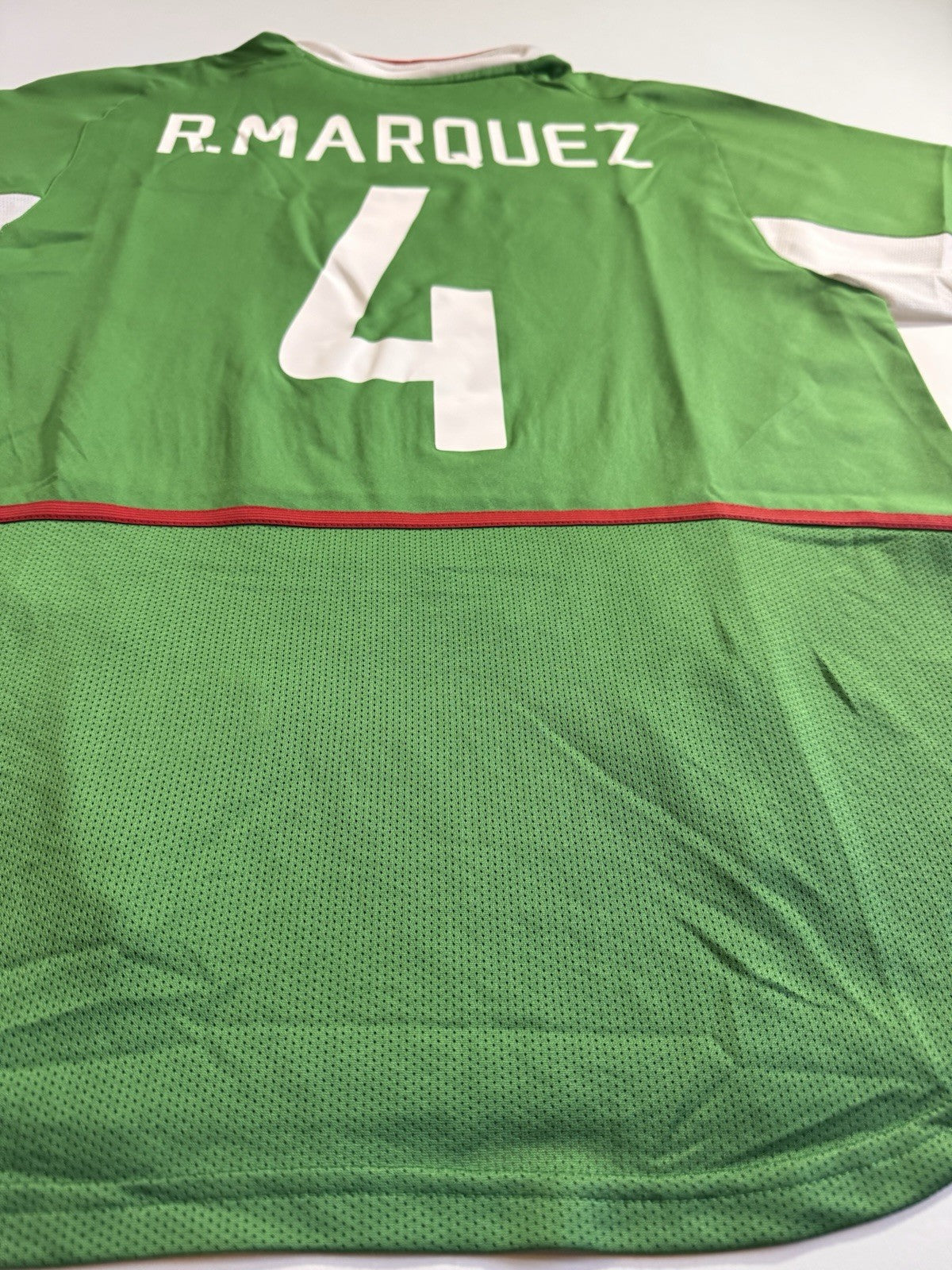 Mexico 2003 Gold Cup Champions Rafa Marquez Home Football  Jersey Size M NWT