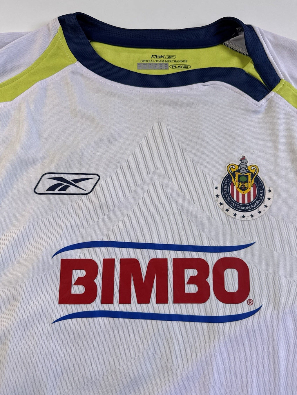 Omar Bravo Chivas 2007 - 08 Jersey XL | Reebok Liga MX Vintage NWT | Guadalajara