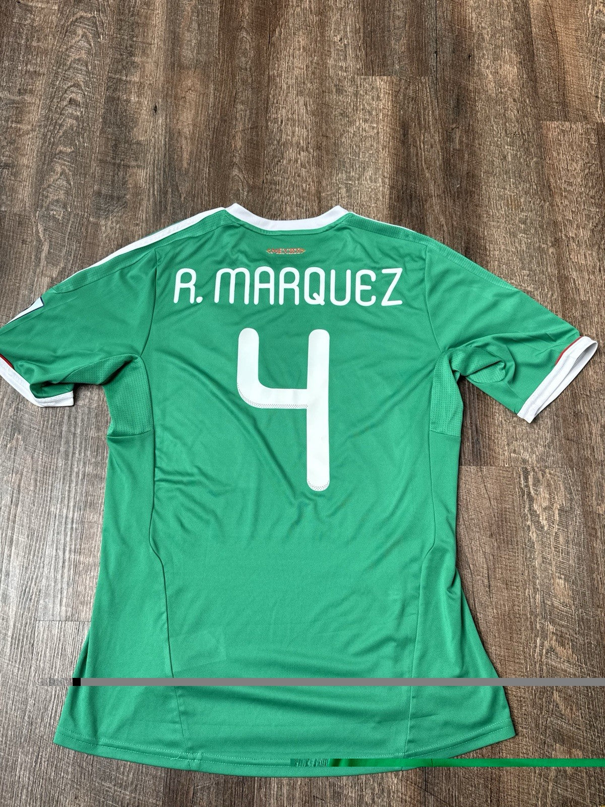 Rafa Marquez Mexico 2011 Gold Cup Jersey Sz L | Adidas El Tri 