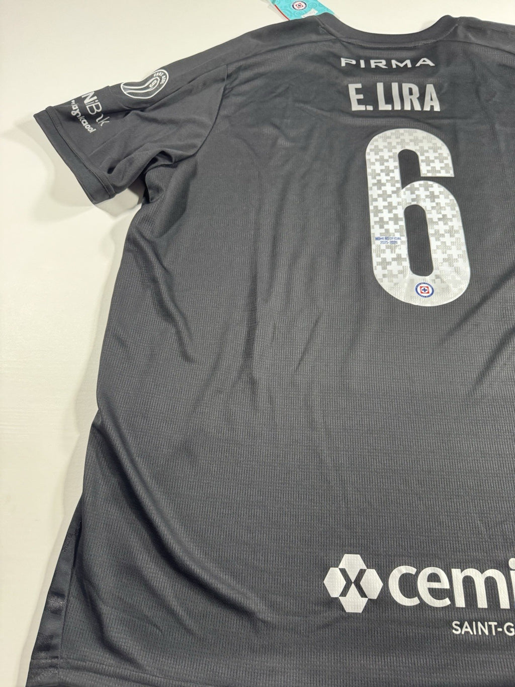 Cruz Azul 2025 2026 Erik Lira Third Kit Football Shirt Jersey Size 3XL NWT