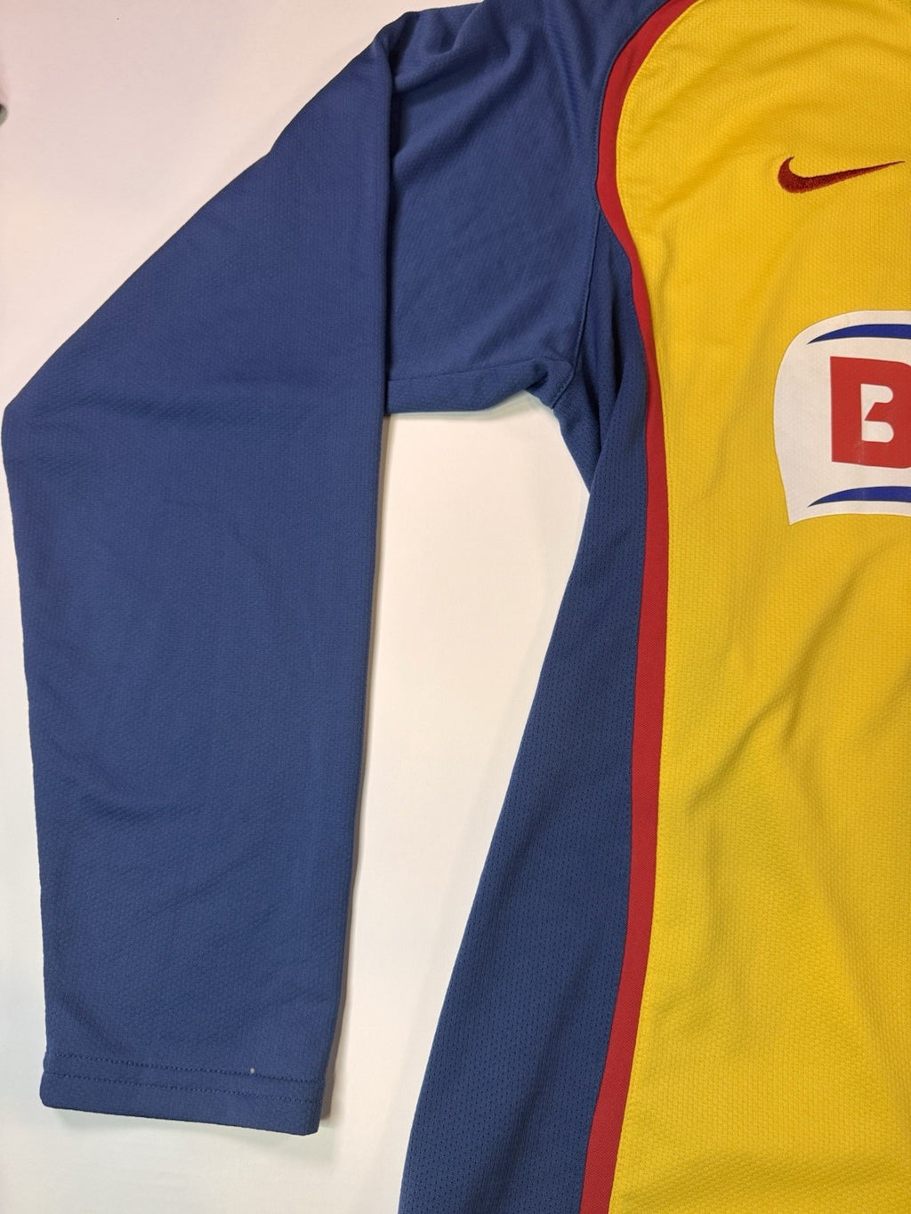 Club America 2007 2008 Cuauhtemoc Blanco Long Sleeve Home Shirt Jersey Sz L