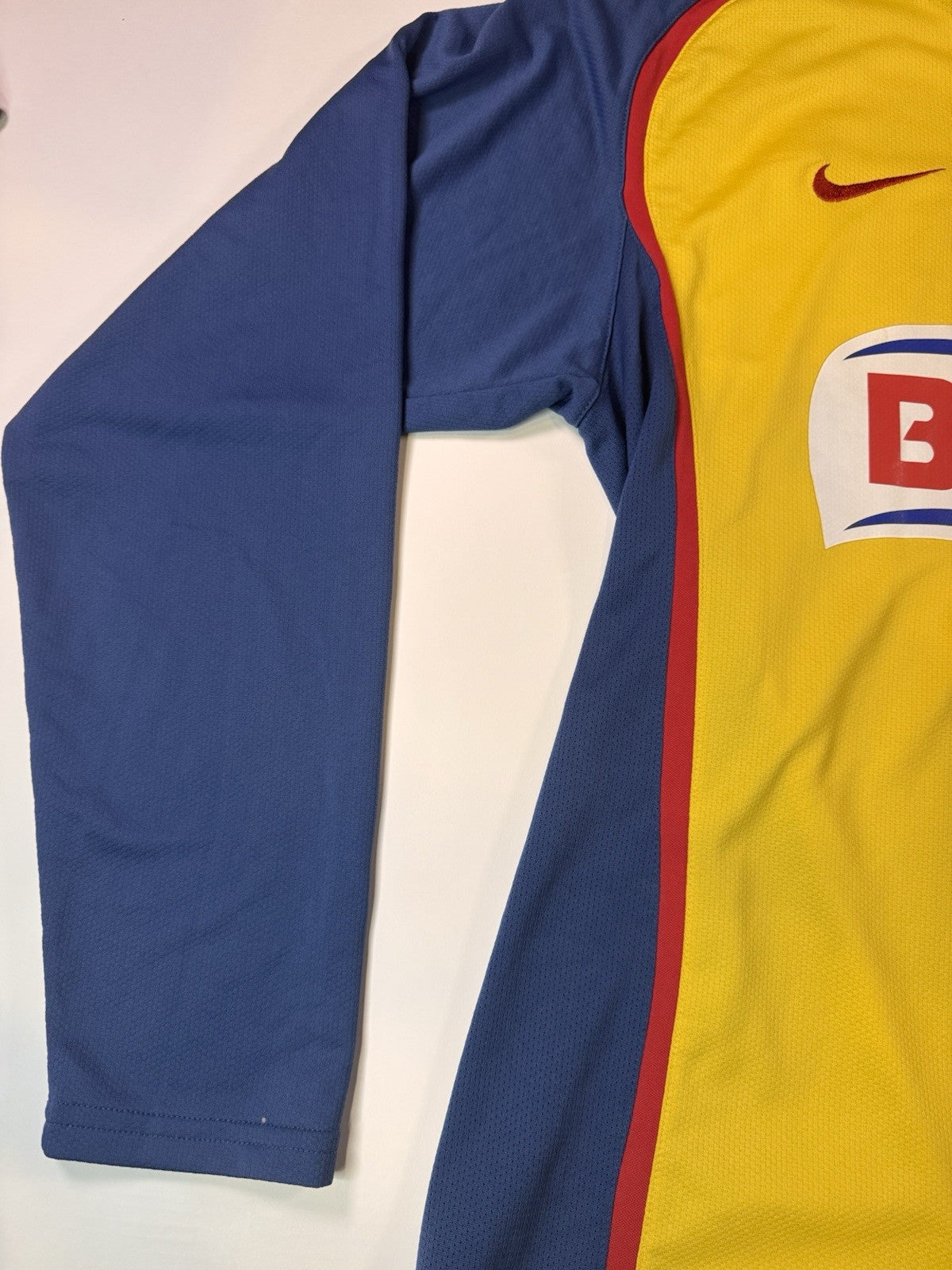 Club America 2007 2008 Cuauhtemoc Blanco Long Sleeve Home Shirt Jersey Sz L