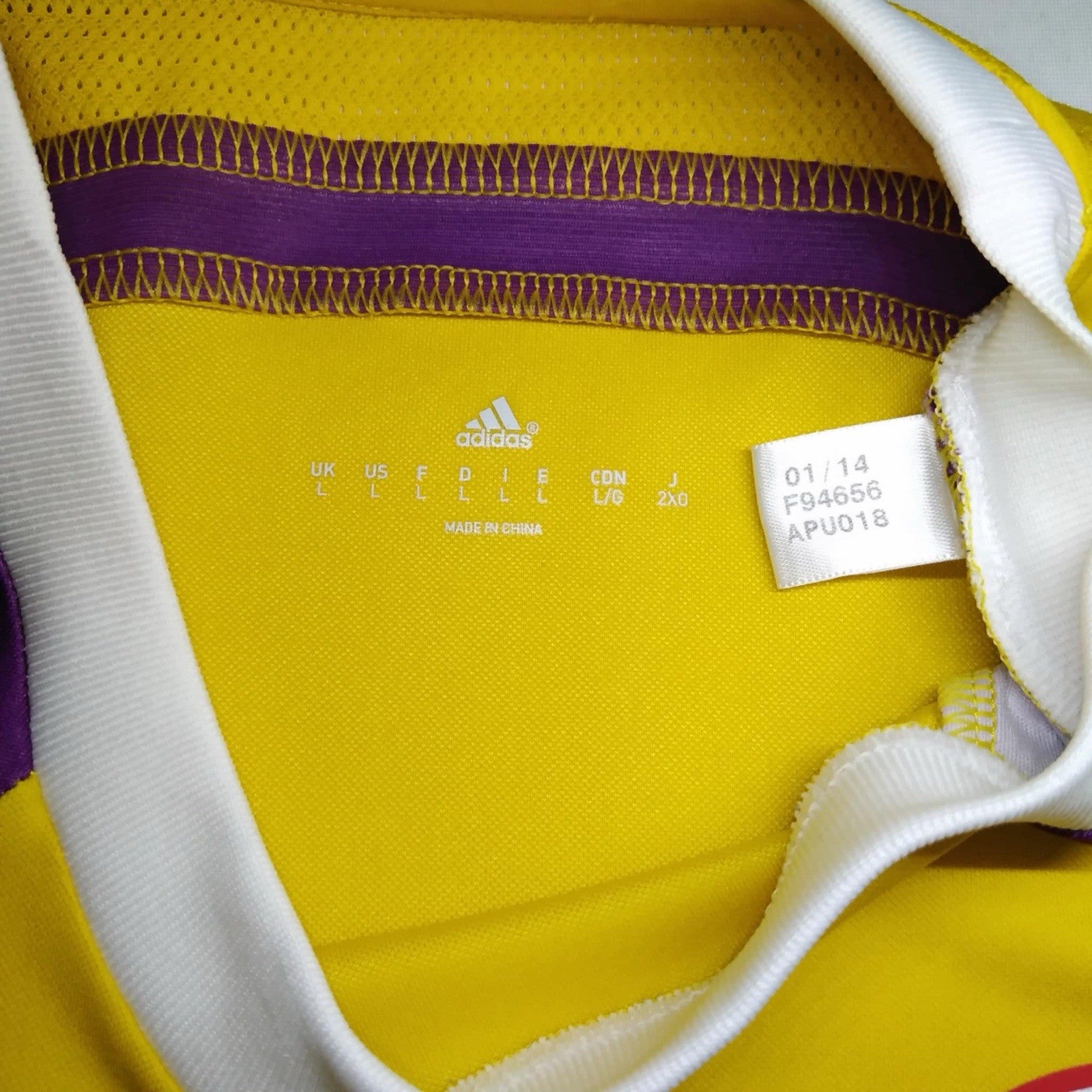 Guillermo Memo Ochoa Mexico Third GK Jersey Sz L | Adidas Adizero Player Issue 