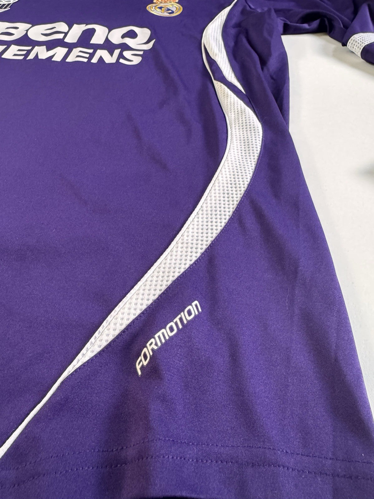 Real Madrid 2006 2007 Sergio Ramos FORMOTION Player Issue Home Jersey Size L