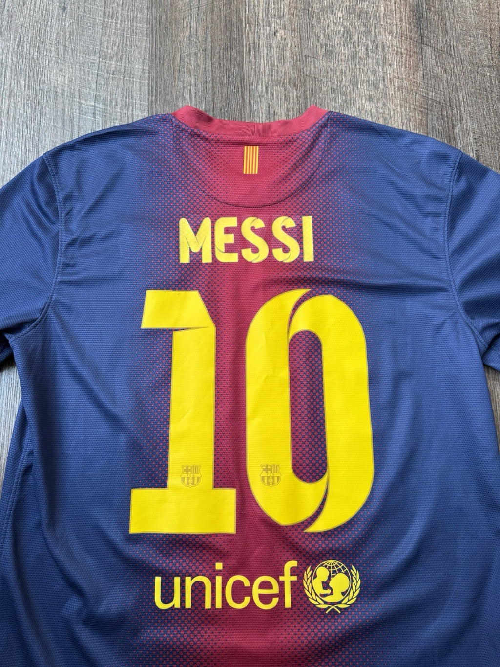 Barcelona 2012 2013 Lionel Messi Home Football Shirt Jersey Size M | Check Desc*