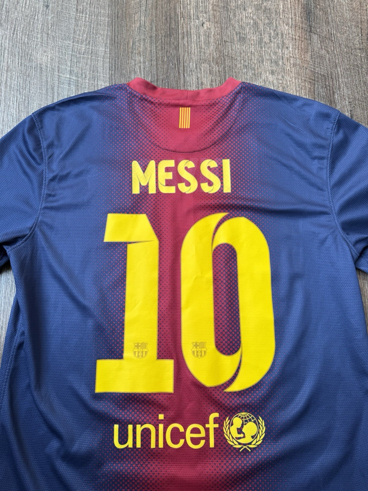 Barcelona 2012 2013 Lionel Messi Home Football Shirt Jersey Size M | Check Desc*