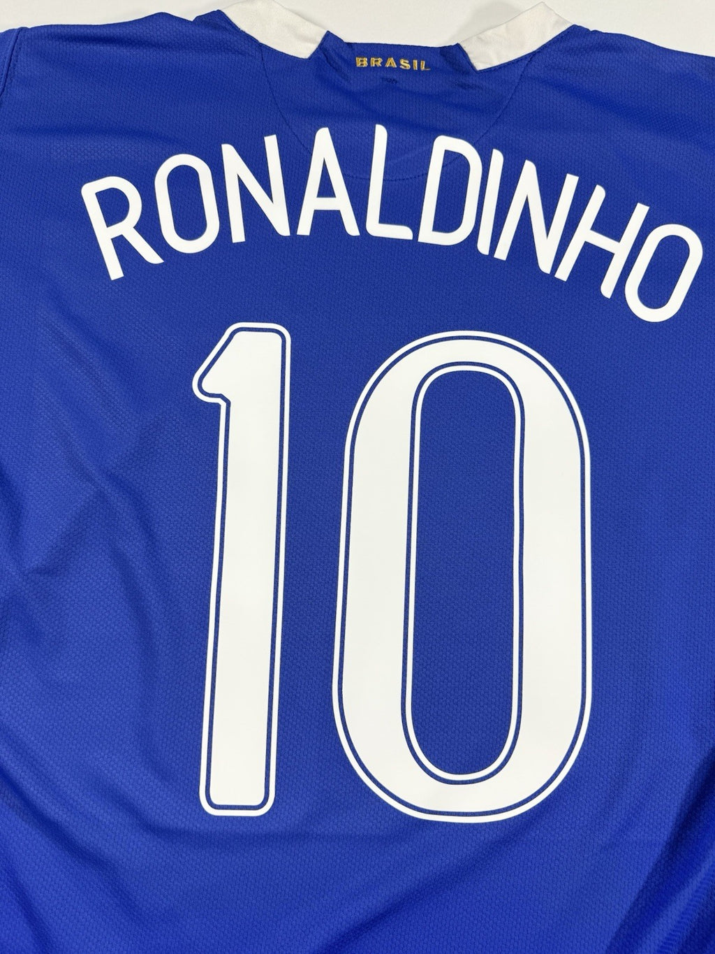 Brazil 2006 World Cup Ronaldinho Away Football Shirt Jersey Size L