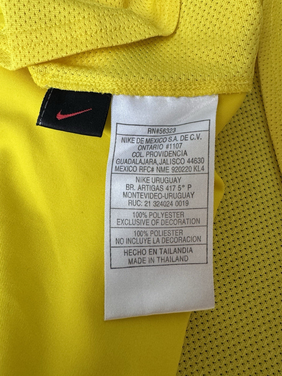 Brazil 2003 Ronaldo Nazario Home Football Shirt Jersey Size XL 