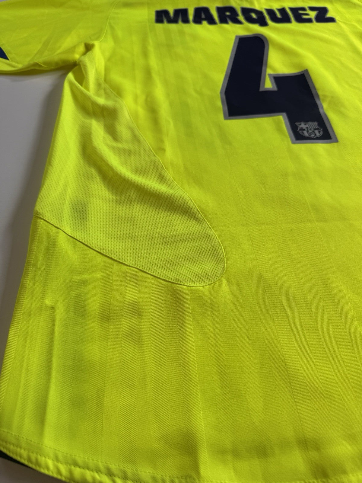 FC Barcelona 2005 2006 Rafa Marquez Away Football Shirt Jersey Size M