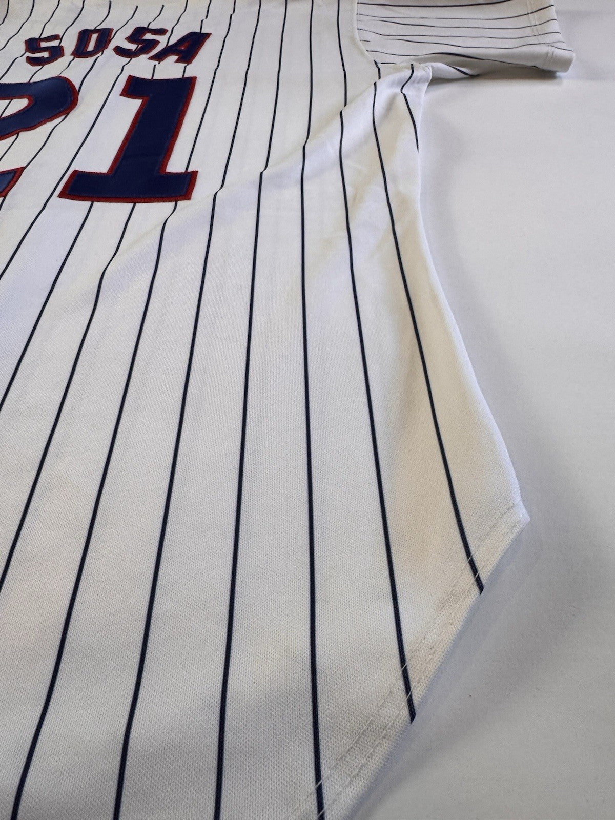 Sammy Sosa Chicago Cubs Russell Athletic Diamond Collection Jersey MLB Size 44 