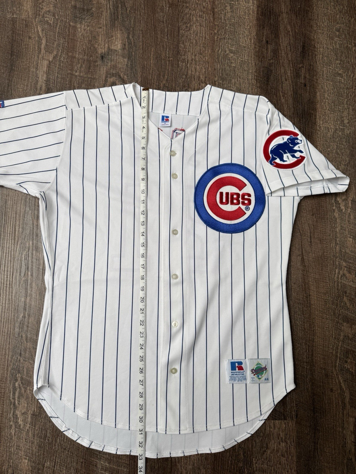 Sammy Sosa Chicago Cubs Russell Athletic Diamond Collection Jersey MLB Size 44 