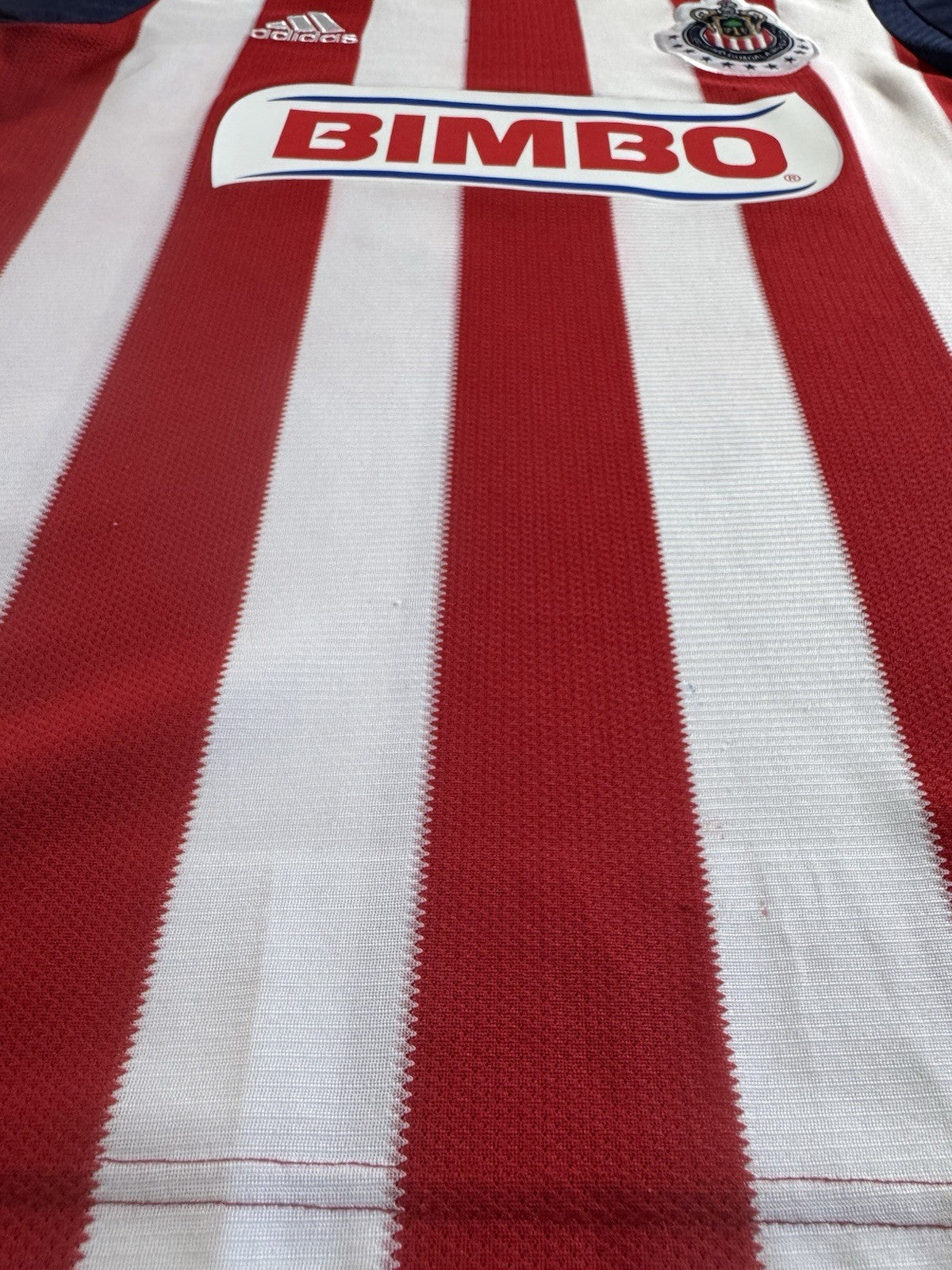 Chivas 2013 2014 Marco Fabian Long Sleeve Home Football Shirt Jersey Size M