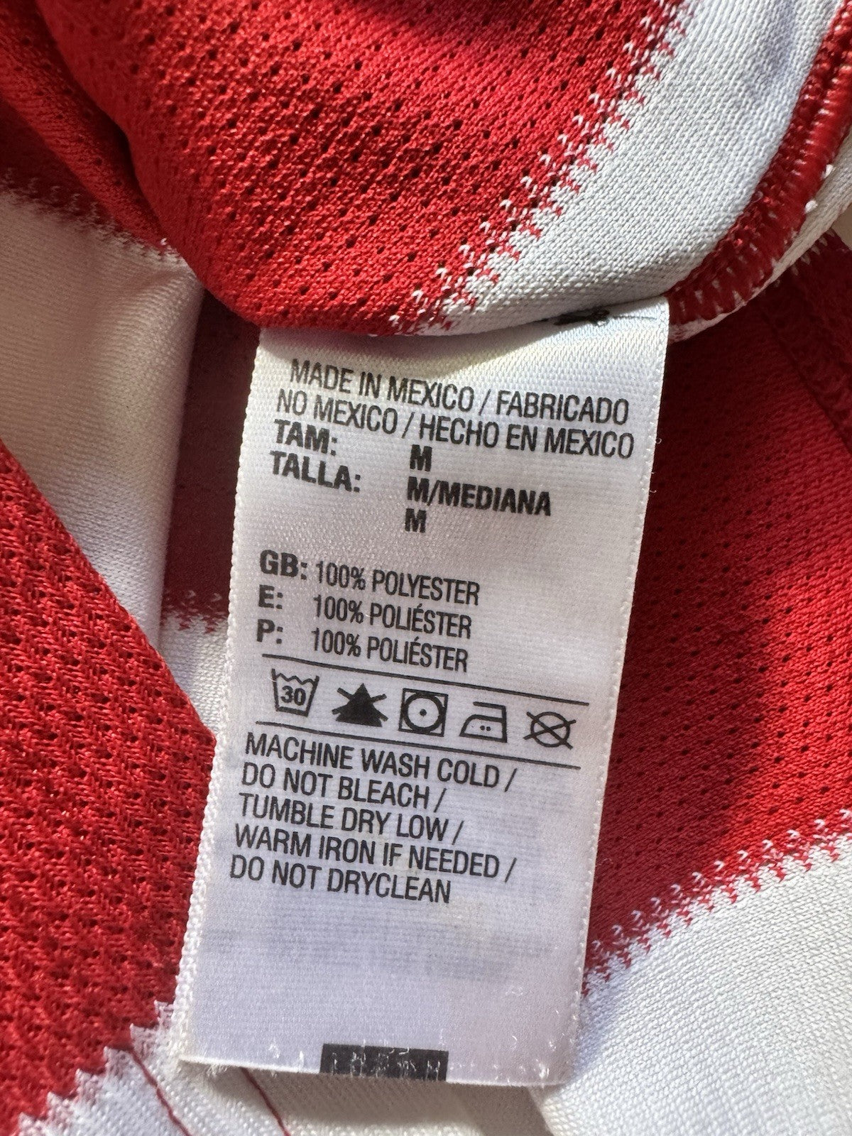 Chivas 2013 2014 Marco Fabian Long Sleeve Home Football Shirt Jersey Size M