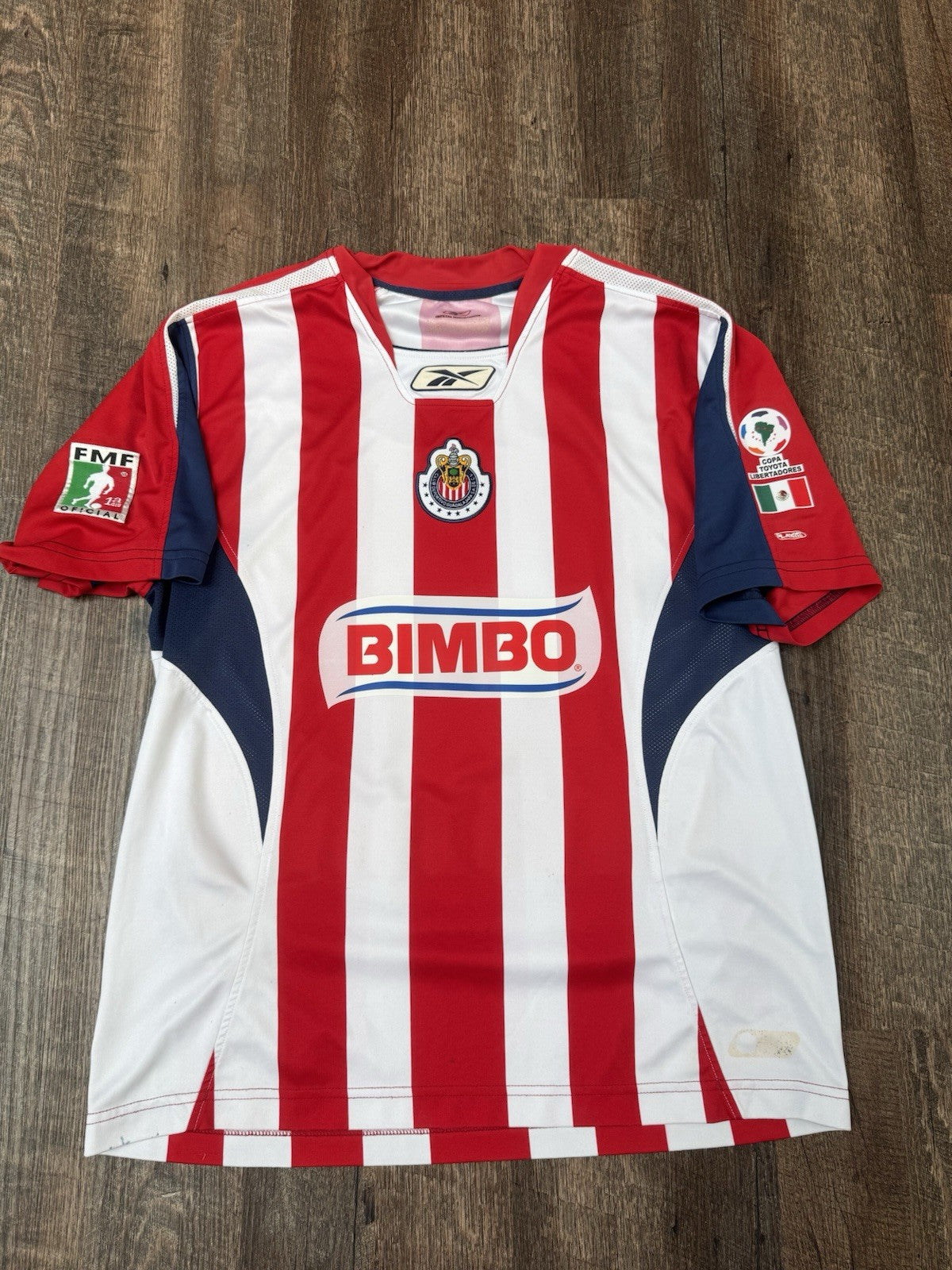 Bofo Bautista Chivas Guadalajara Home Jersey Reebok S/M Adolfo El Bofo Bautista