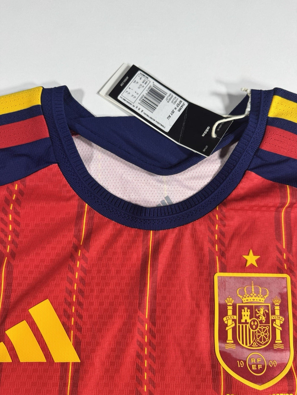 Spain 2026 World Cup Final Lamine Yamal Authentic Football Shirt Jersey Size XL 