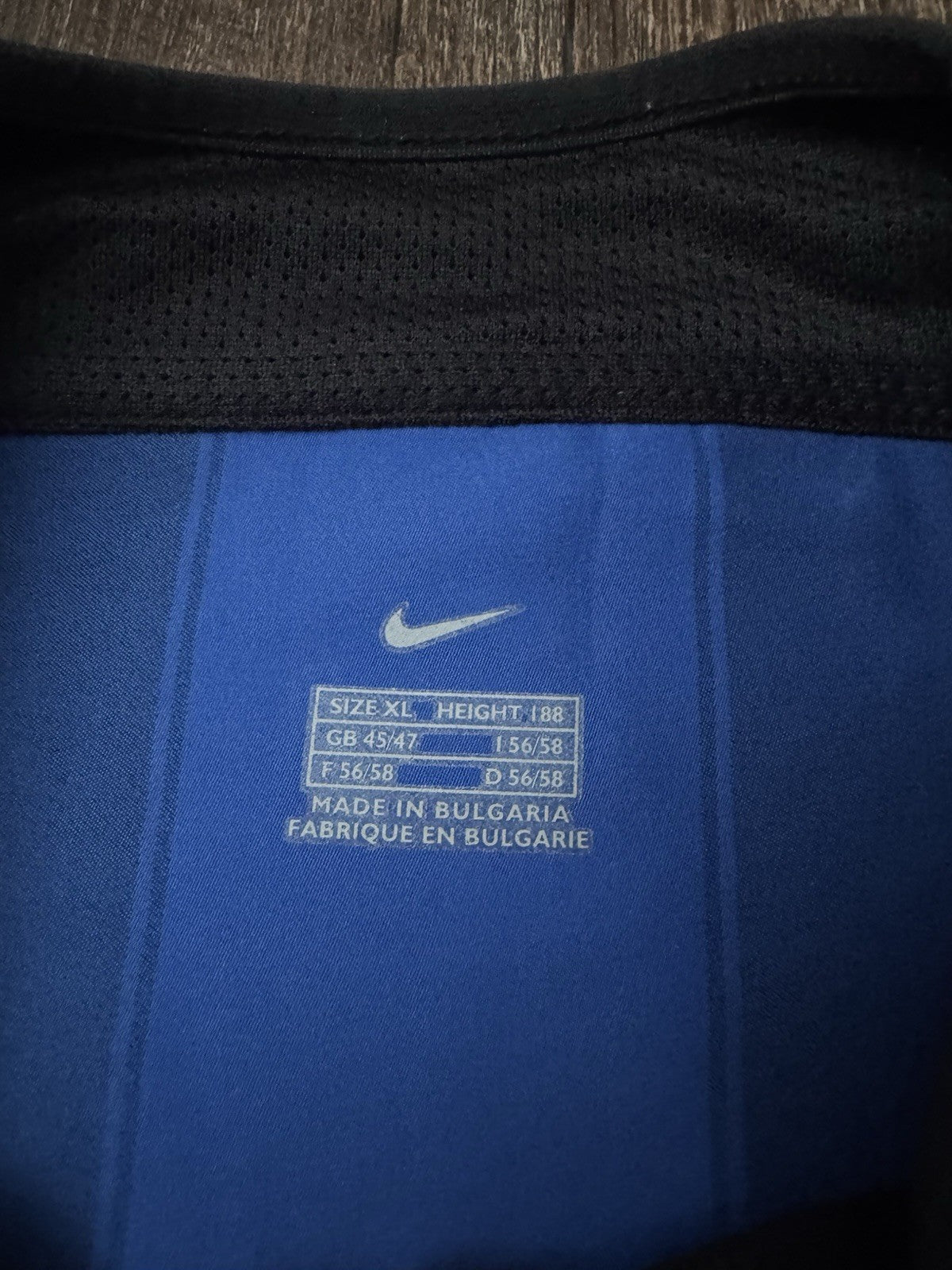 Inter Milan Adriano 2003/04 Home Jersey Size XL UCL Champions League 