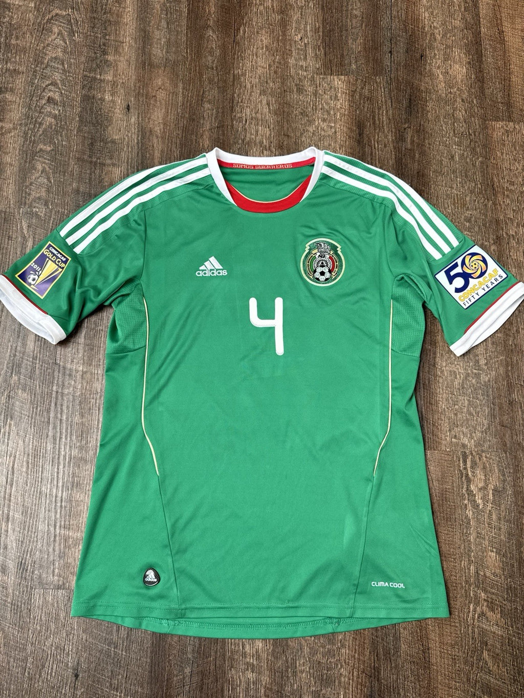 Rafa Marquez Mexico 2011 Gold Cup Jersey Sz L | Adidas El Tri 