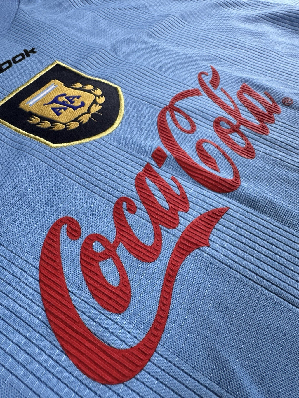 Argentina AFA 1999 2000 Training Football Shirt Jersey Size M | Rebook
