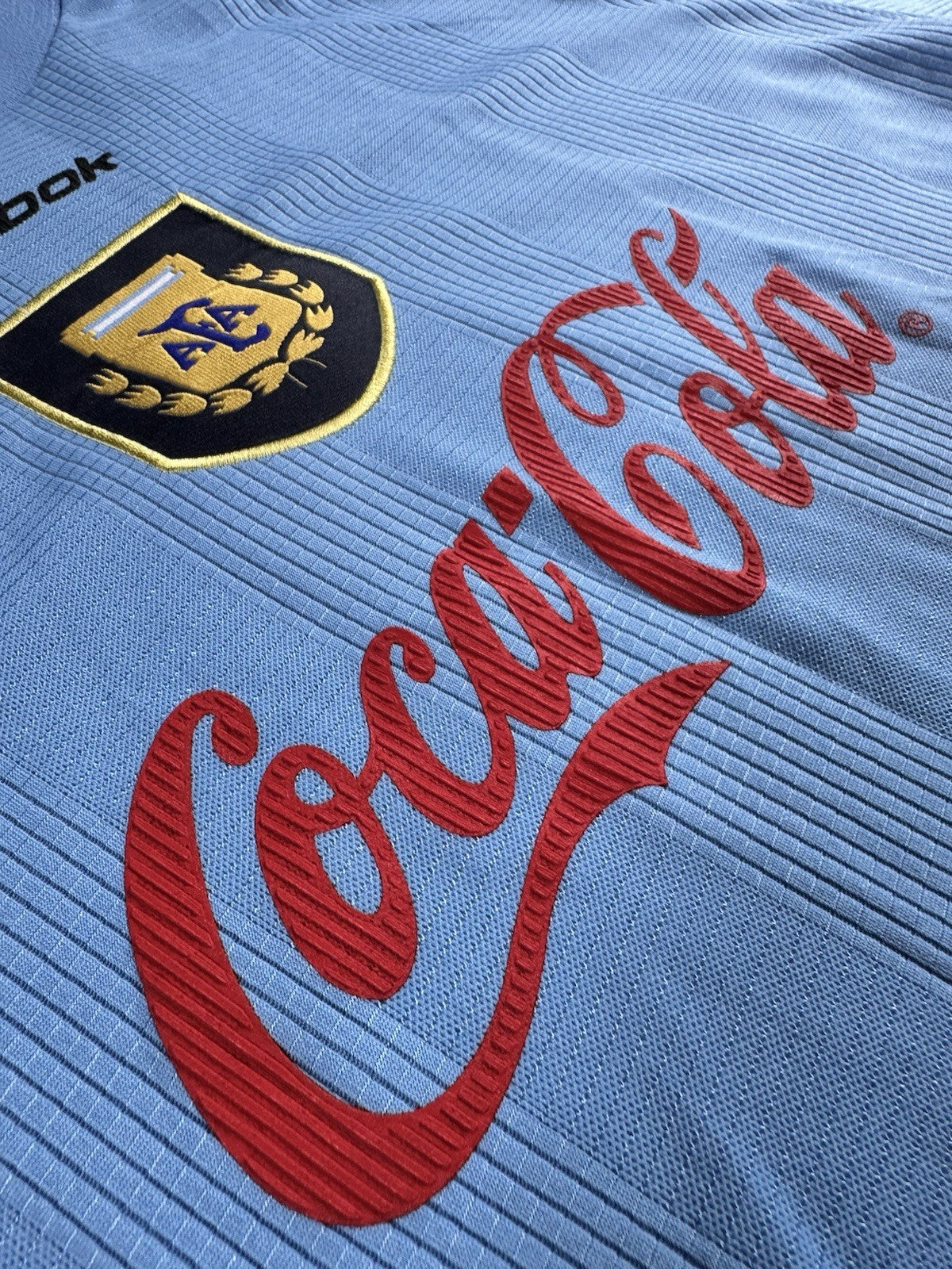 Argentina AFA 1999 2000 Training Football Shirt Jersey Size M | Rebook