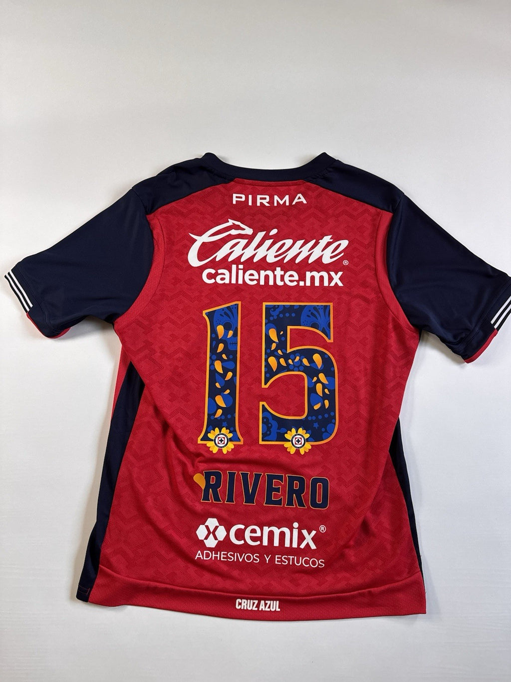 Cruz Azul 2024 2025 Dia de Muertos Ignacio Nacho Rivero Jersey Size L 