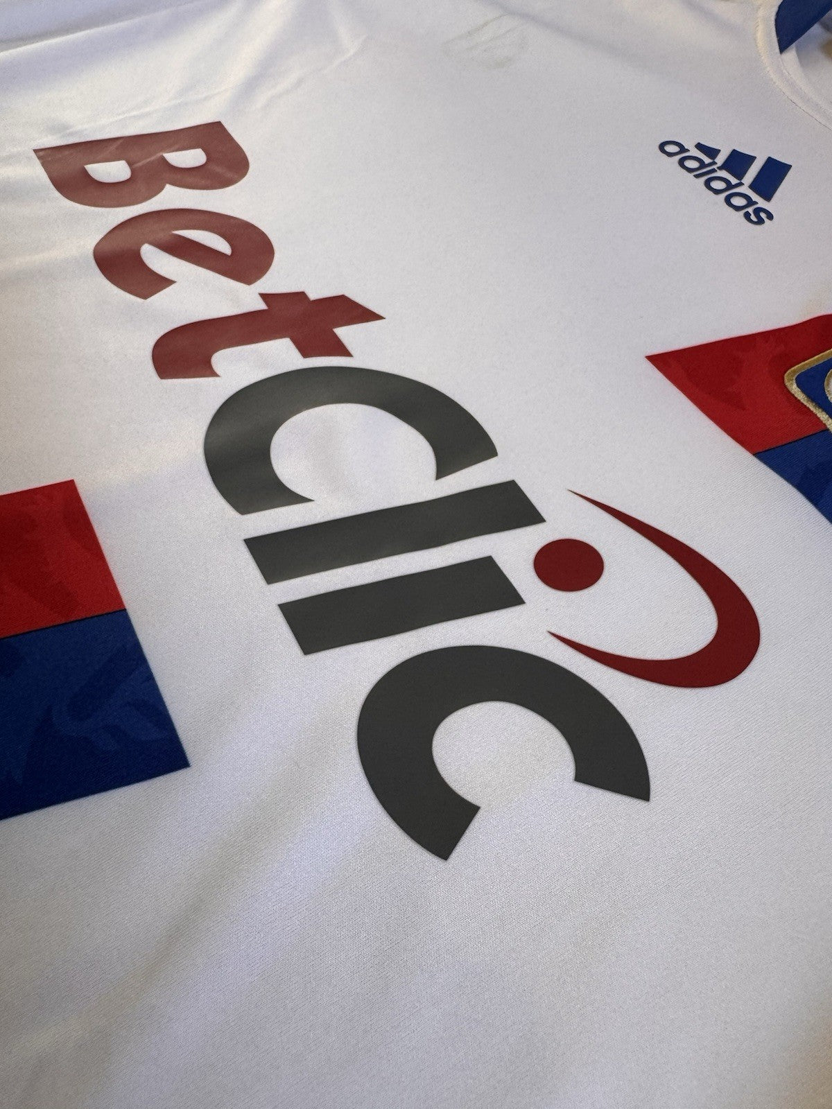 Olympique Lyon 2010 2011 Home Jersey Adidas FORMOTION Player Issue Size L NWT