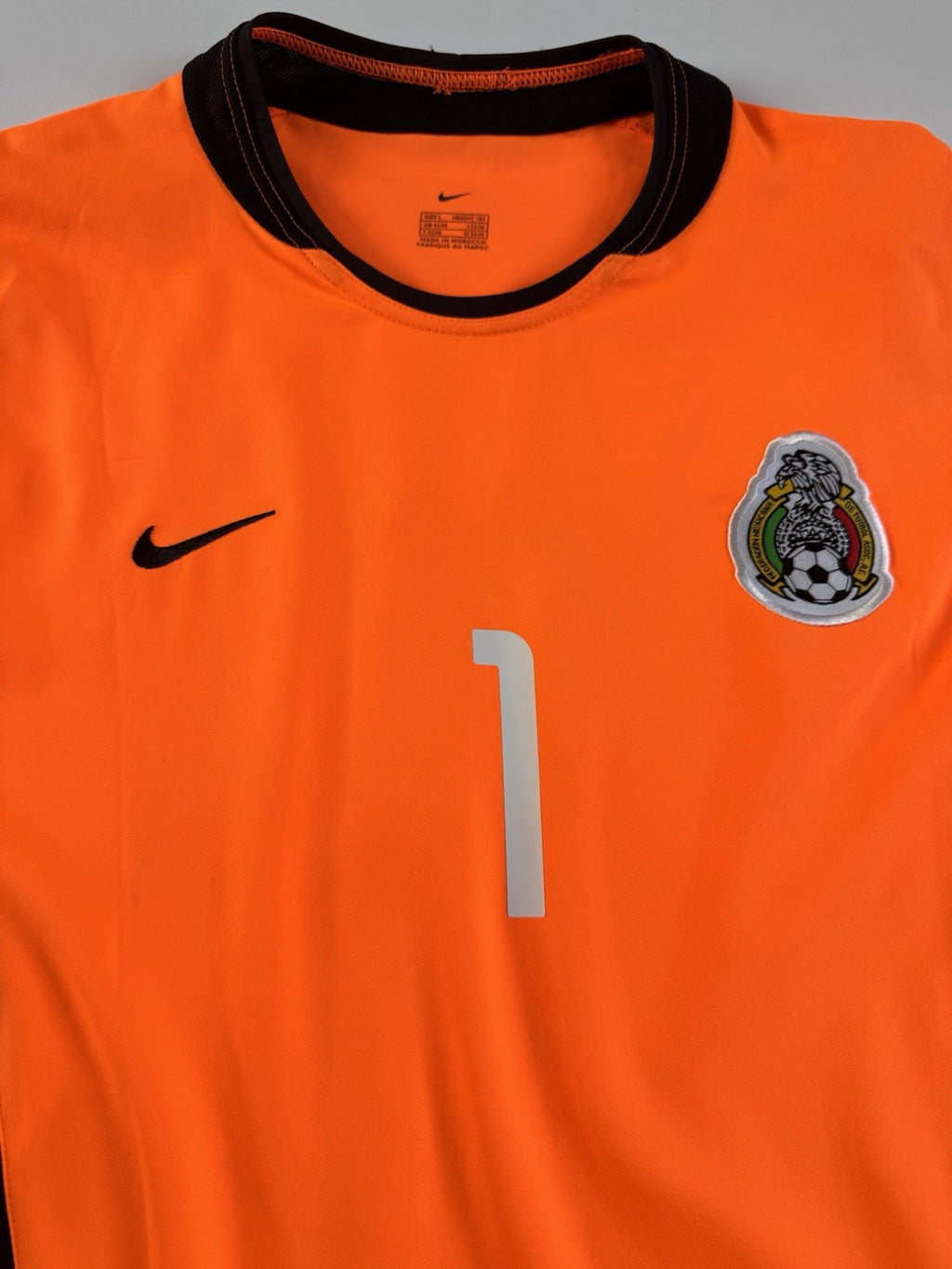 Mexico 2003 Oswaldo Sanchez Goalkeeper Football Shirt Jersey Size L 