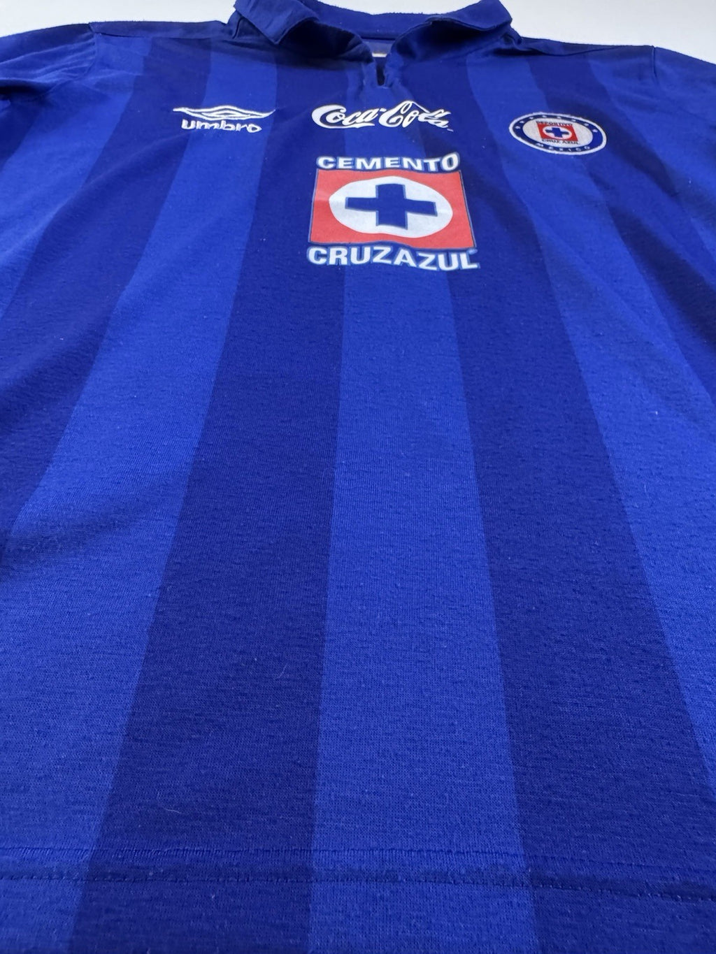 Cruz Azul 2013 2014 Chaco Gimenez Longsleeve Jersey Size M 