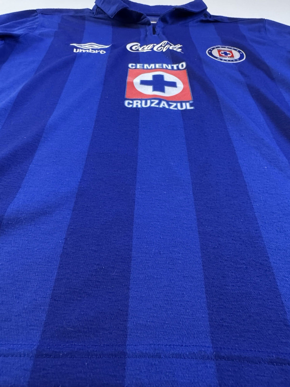 Cruz Azul 2013 2014 Chaco Gimenez Longsleeve Jersey Size M 