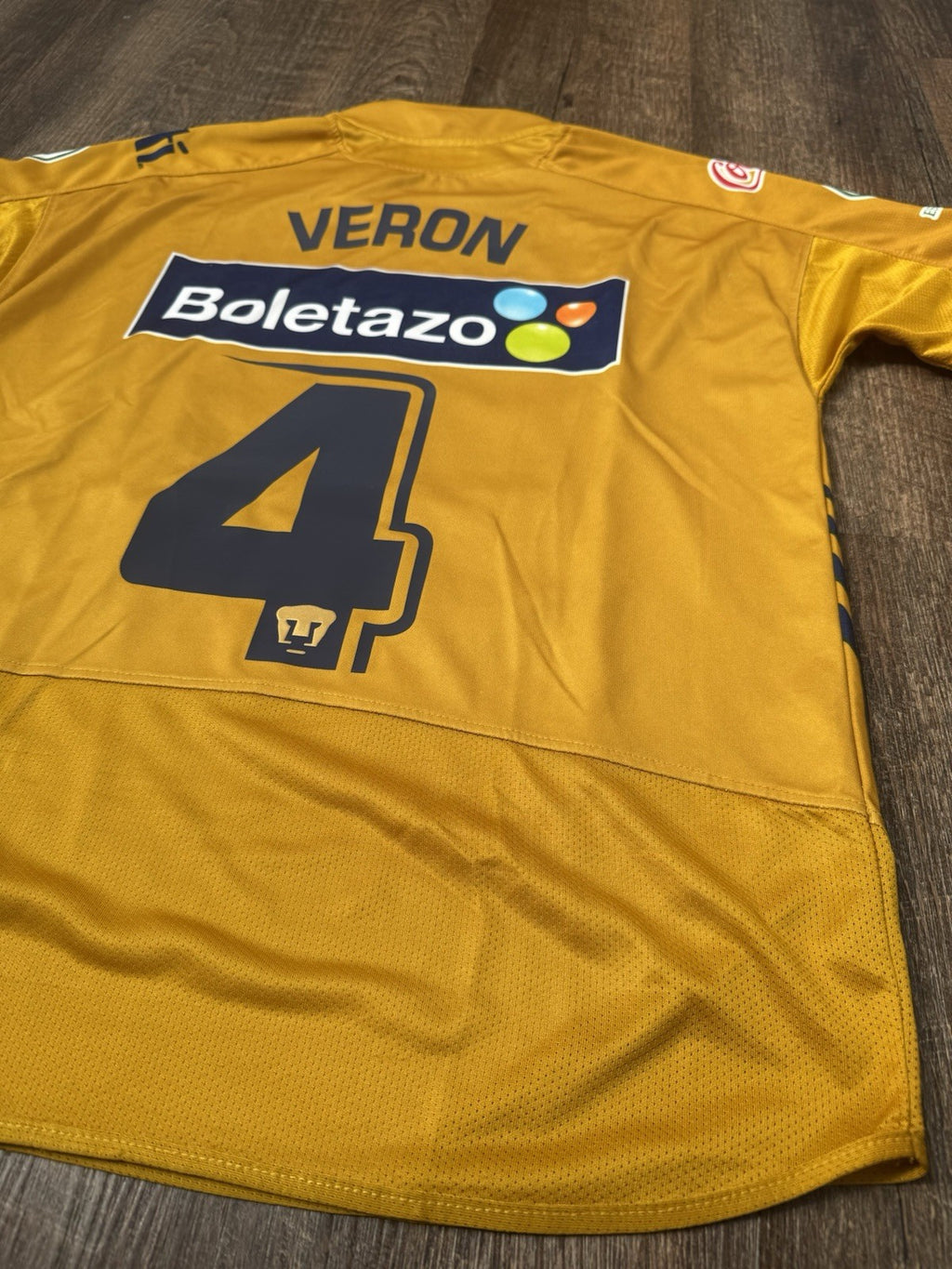 Dario Veron Pumas UNAM 2006 - 2007 Home Jersey M | Lotto  Liga MX Vintage Rare