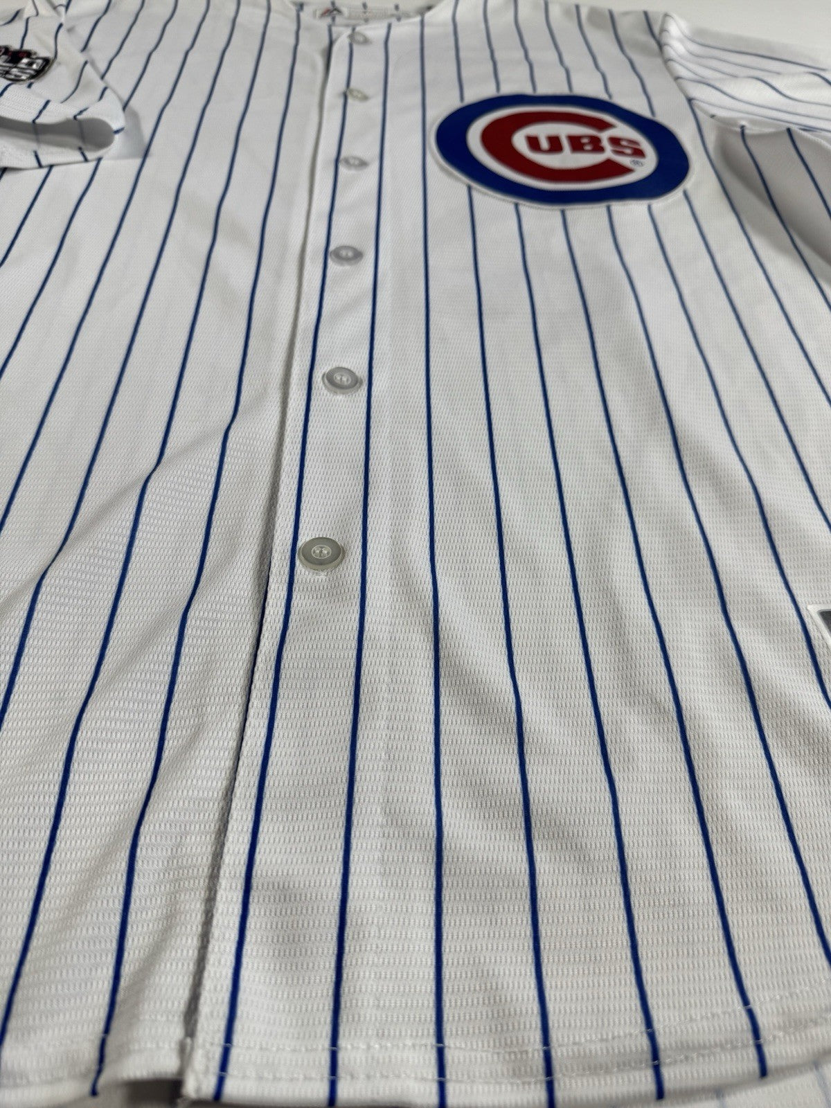 Chicago Cubs Majestic 2016 World Series Kris Bryant #17 Cool Base Jersey Size L