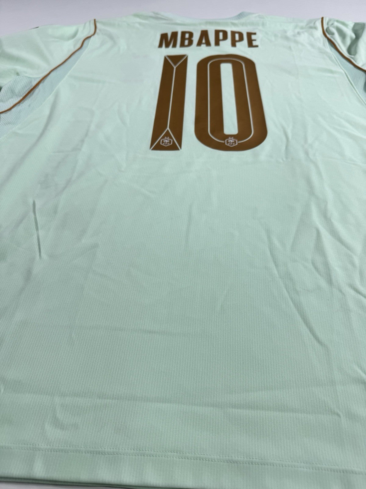 France 2026 World Cup Kylian Mbappe Fan Version WC Patches Away Jersey Size L