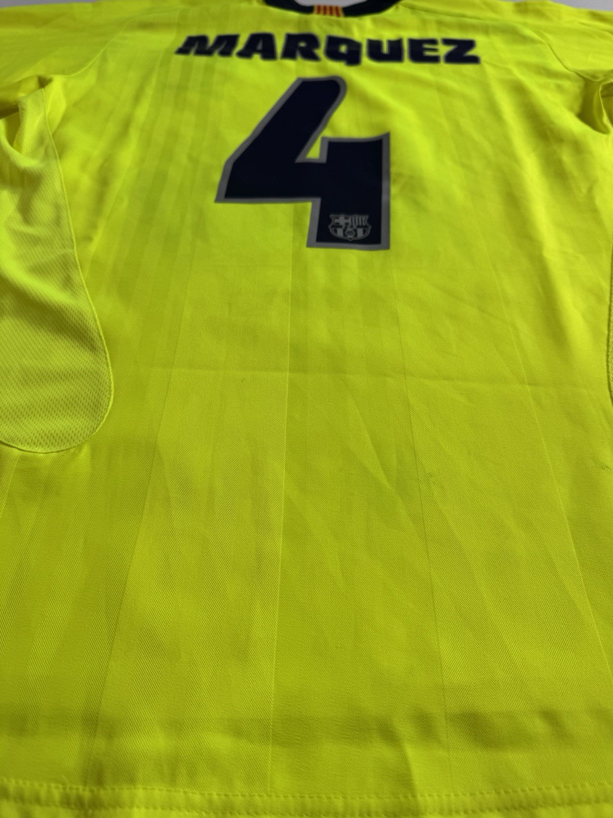 FC Barcelona 2005 2006 Rafa Marquez Away Football Shirt Jersey Size M