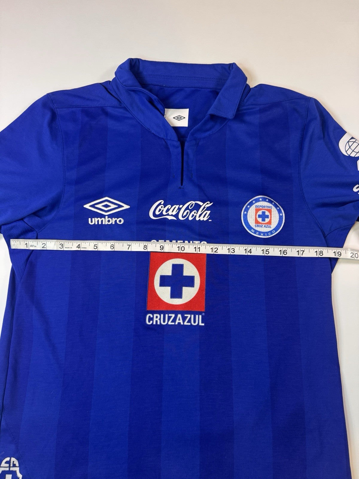 Cruz Azul 2013 2014 Chaco Gimenez Home Football Shirt Jersey Size M | Check Desc