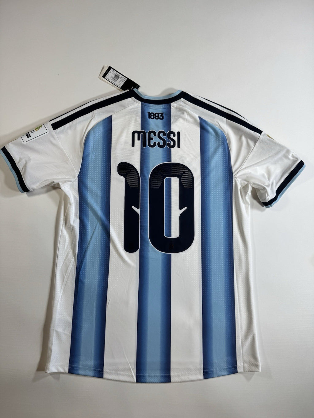 Argentina Lionel Messi Player Version Match Detail vs Egypt Jersey Size L NWT