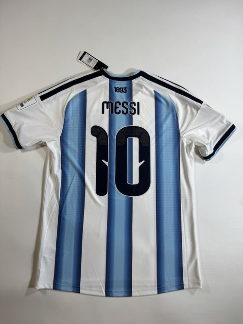 Argentina Lionel Messi Player Version Match Detail vs Egypt Jersey Size L NWT