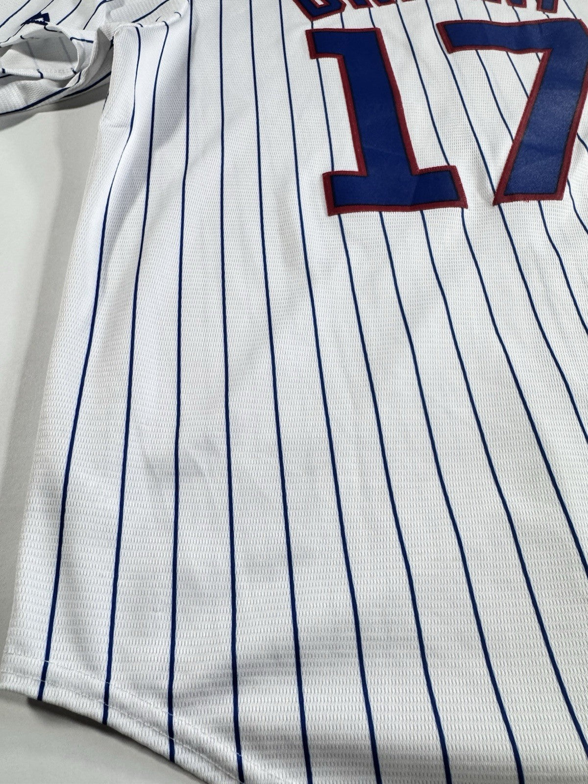 Chicago Cubs Majestic 2016 World Series Kris Bryant #17 Cool Base Jersey Size L