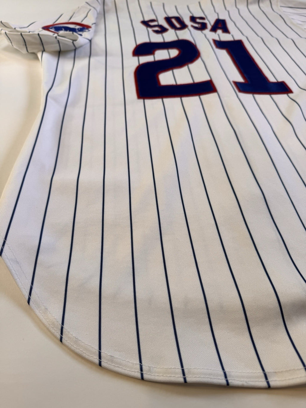 Sammy Sosa Chicago Cubs Russell Athletic Diamond Collection Jersey MLB Size 44 