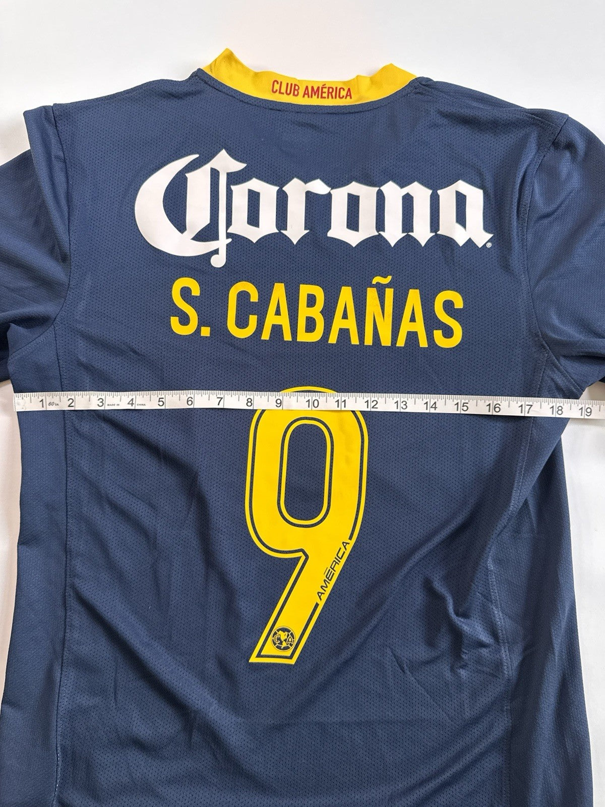 Club America 2008 2009 Salvador Chava Cabañas Away Football Shirt Jersey Size L