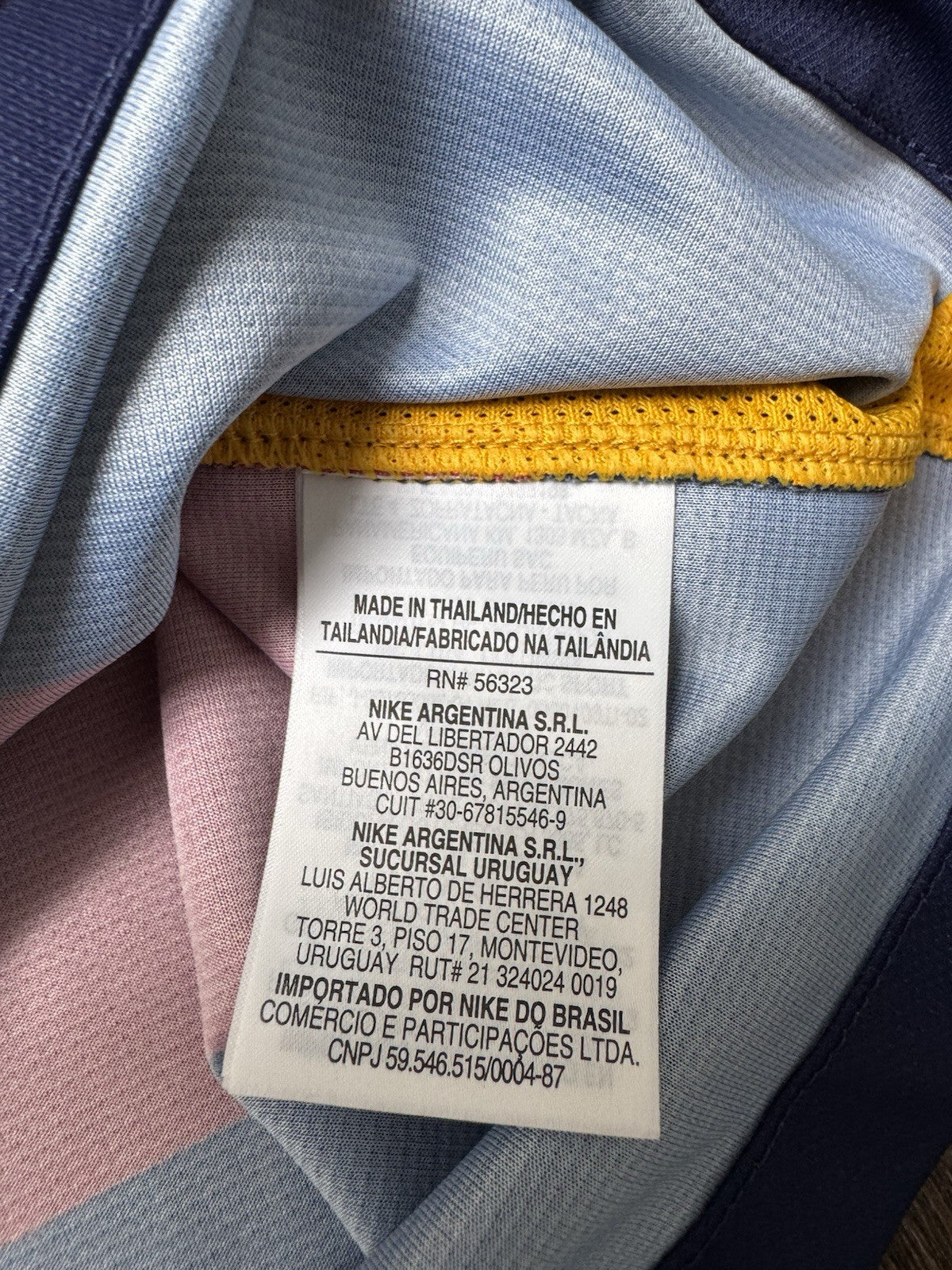 Lionel Messi FC Barcelona 2015 2016 Home Football Shirt Jersey NWT Size M 