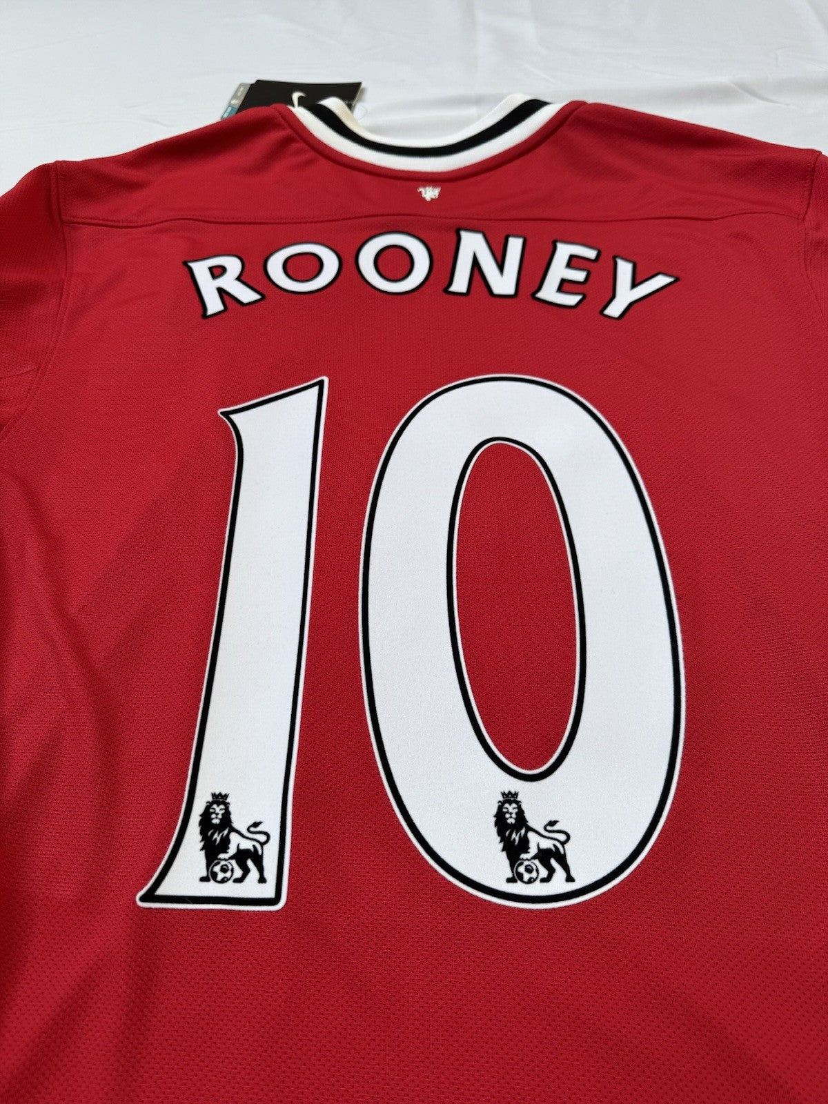 Manchester United 2011 2012 Wayne Rooney Home Football Shirt Jersey NWT Size L 